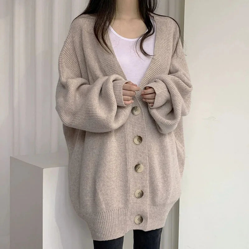 Autumn Winter Women Cardigan Sweater