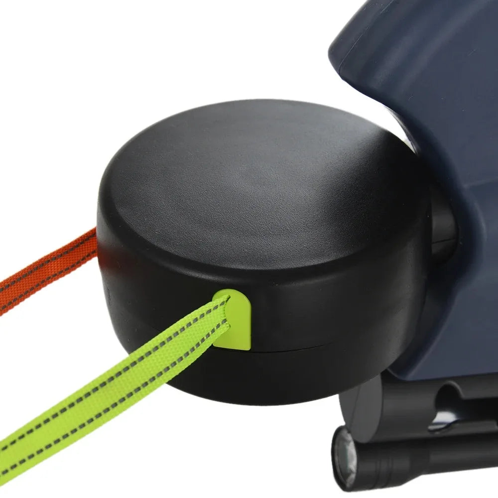 Double Dog Walking Leash With Lights