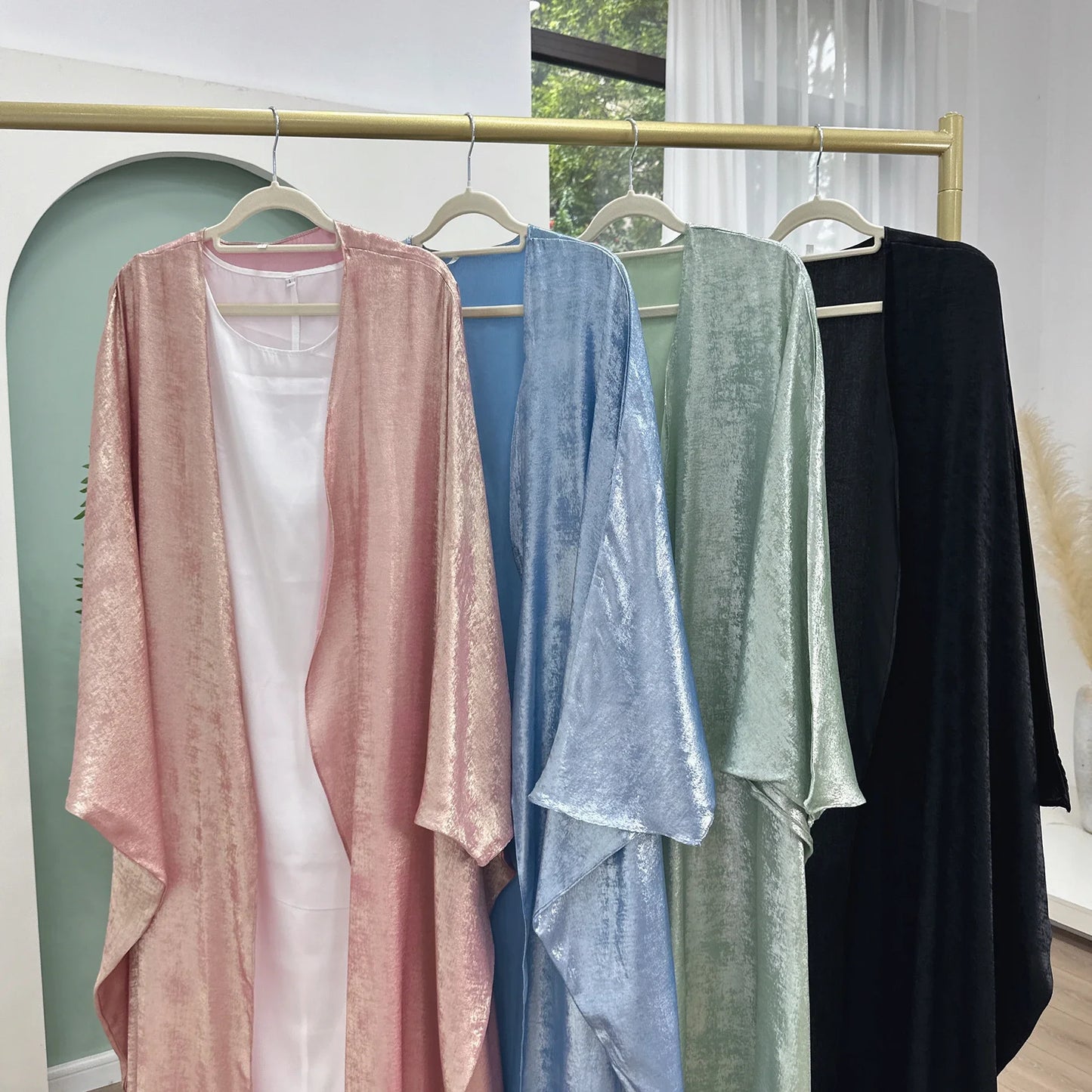 Fashion Elegant Dubai Turkish Abaya Dress