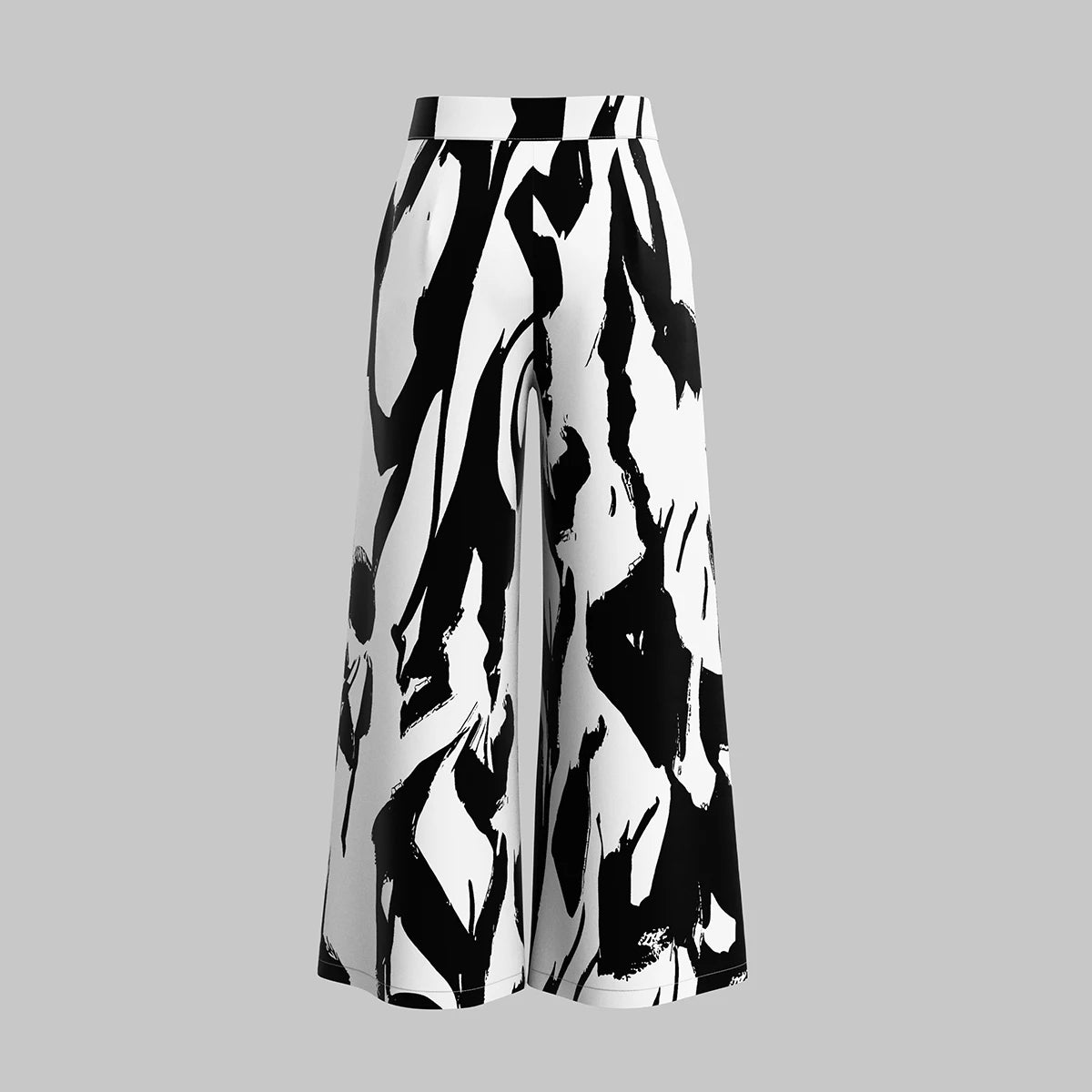 Women's Pants All Season Fashion Wild Graffiti Pocket