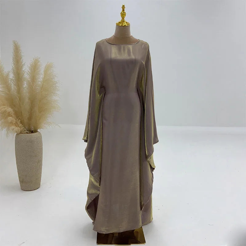 Fashion Shiny Butterfly Abaya