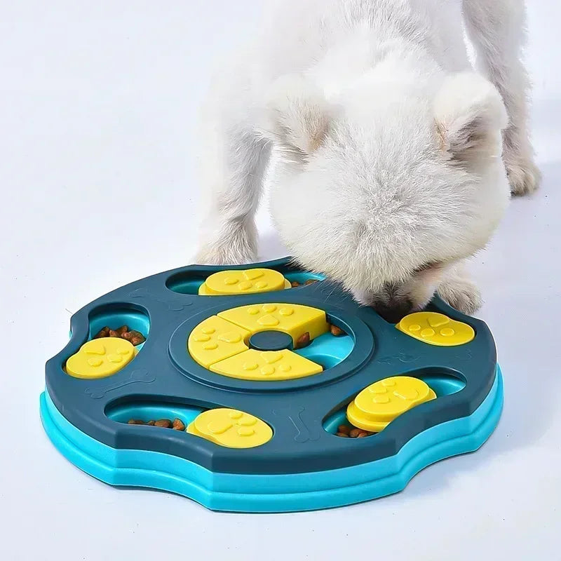Eating NonSlip Bowl Pet Cat Dogs Training Game