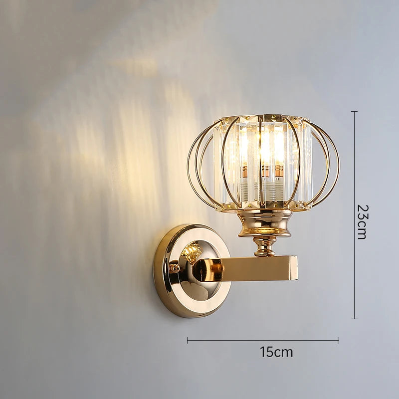 Modern Glass Starry Wall Light Lamp