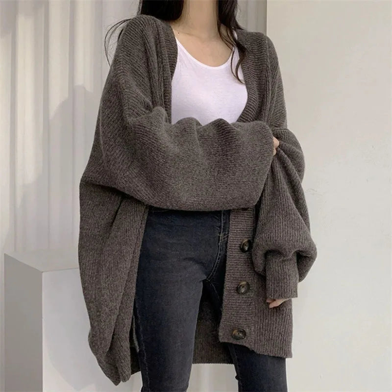Autumn Winter Women Cardigan Sweater