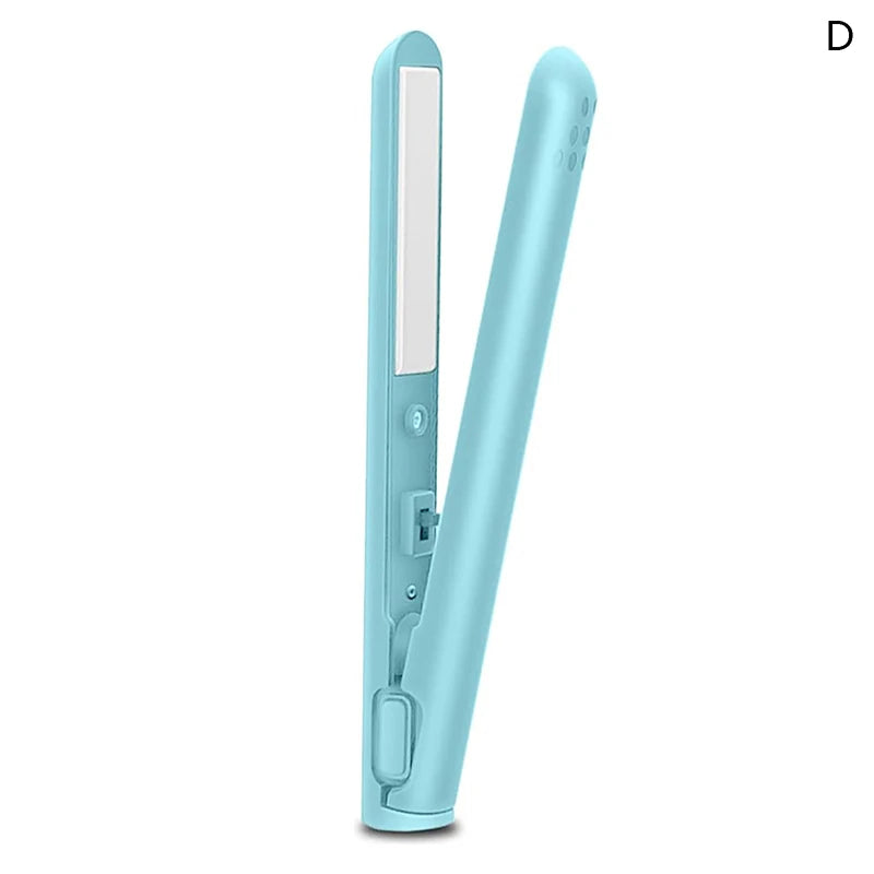 Curling Iron Straightener Usb Rechargeable Hair Straightener