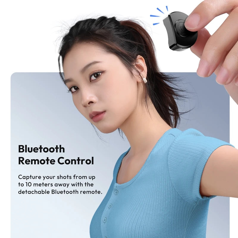 Ulanzi JJ03 Magnetic Selfie Stick Phone Tripod For iPhone 16 15 14 13 12 Pro Max Magsafe Smartphone Wireless Grip Desktop Stand