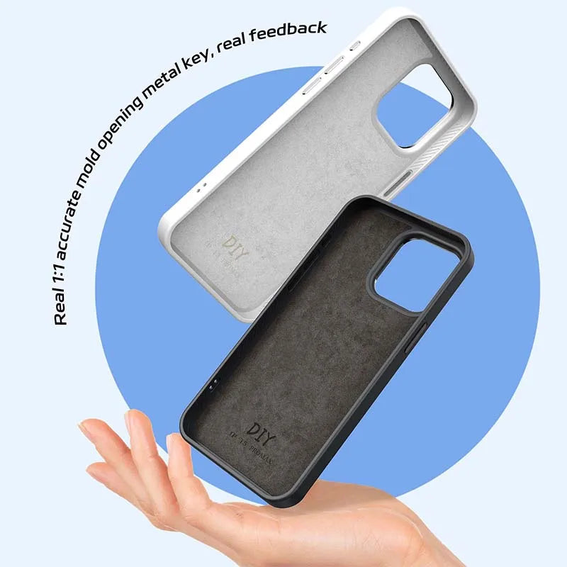 New-tech NFC Function Phone Case For Iphone 16 Pro Max 15 14 13 DIY Case E Ink