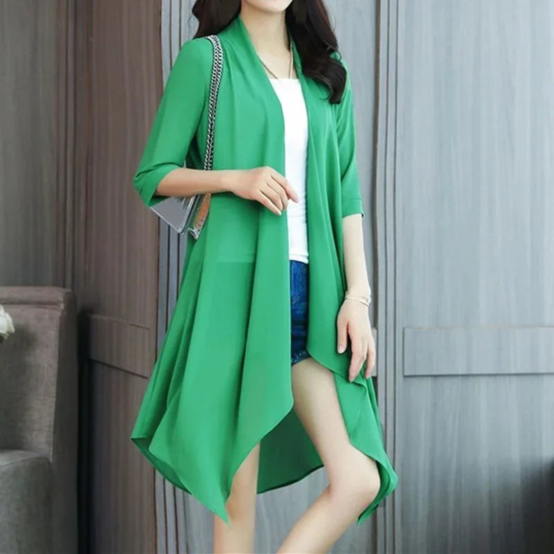Women Loose Thin Coats