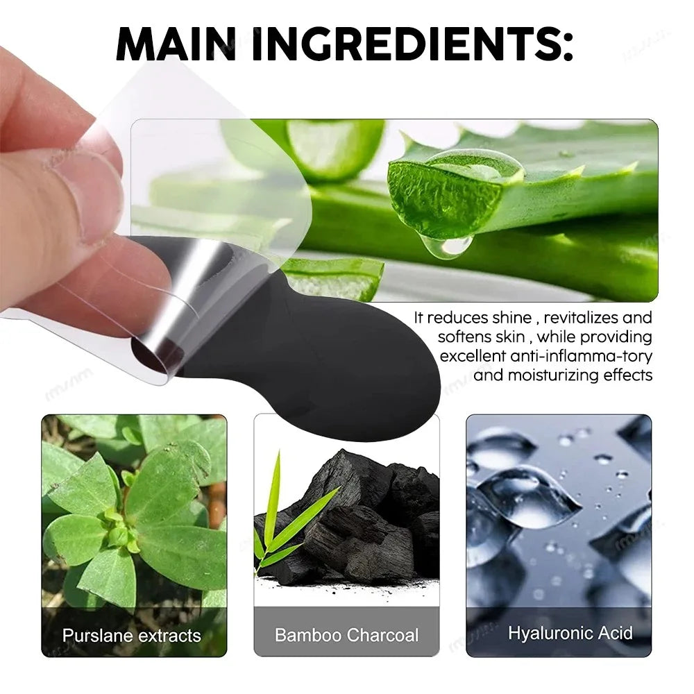 15pcs Blackhead Nose Strips Deep Cleansing Nasal Spot Facial Dot Stickers Nose Mask Shill For Acne & Black Head