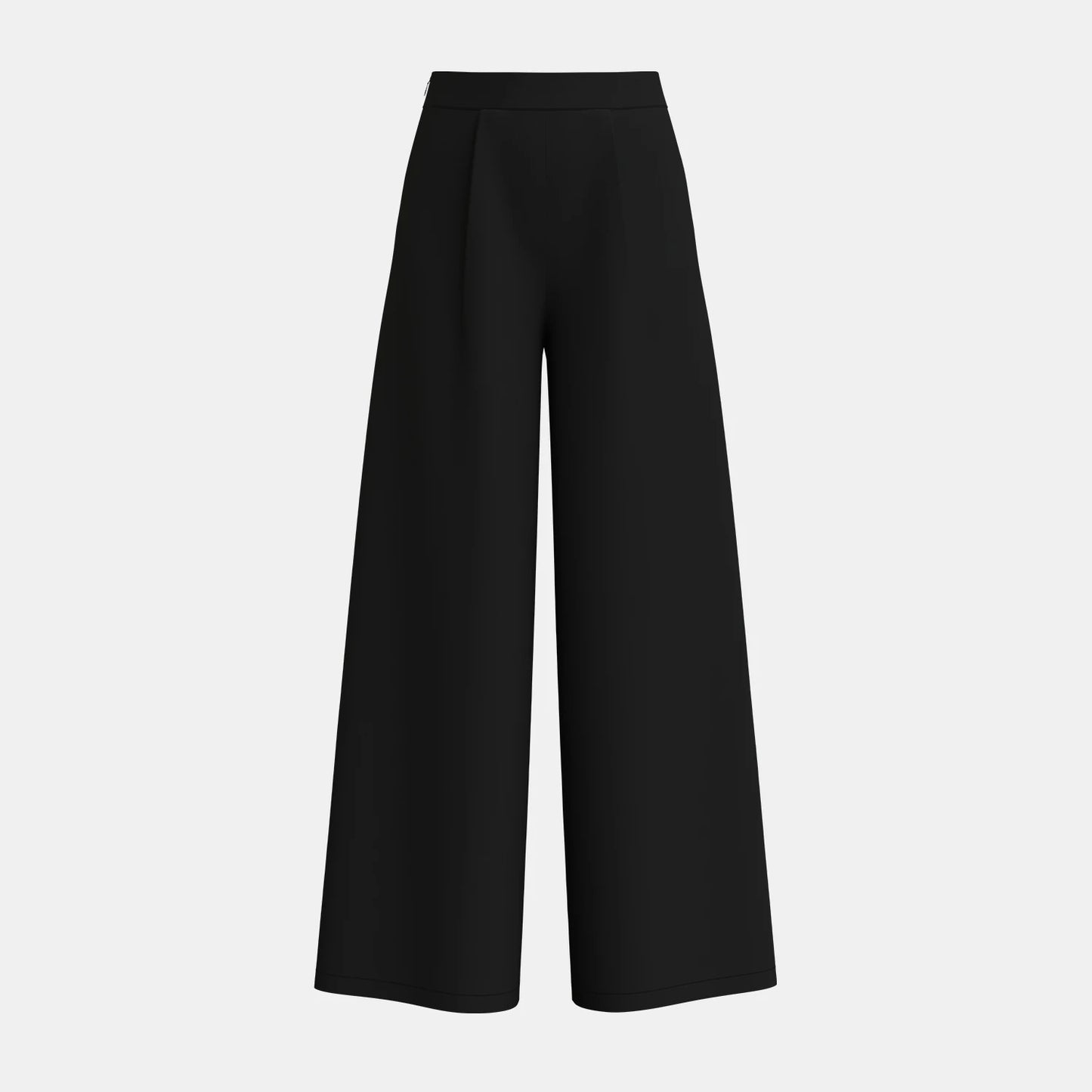 Waist Full Length Wide Leg Daily Pants