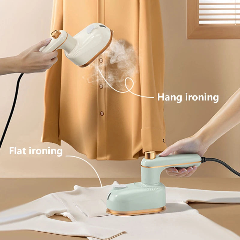Handheld Garment Steamer Leak-Proof Dual Dry/Wet Steam Iron