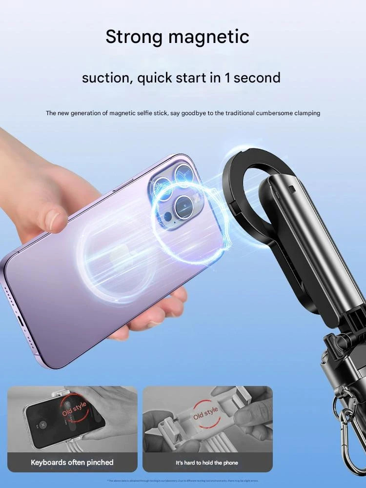 4-in-1 Multi-function Selfie Stick with Wireless Remote Control