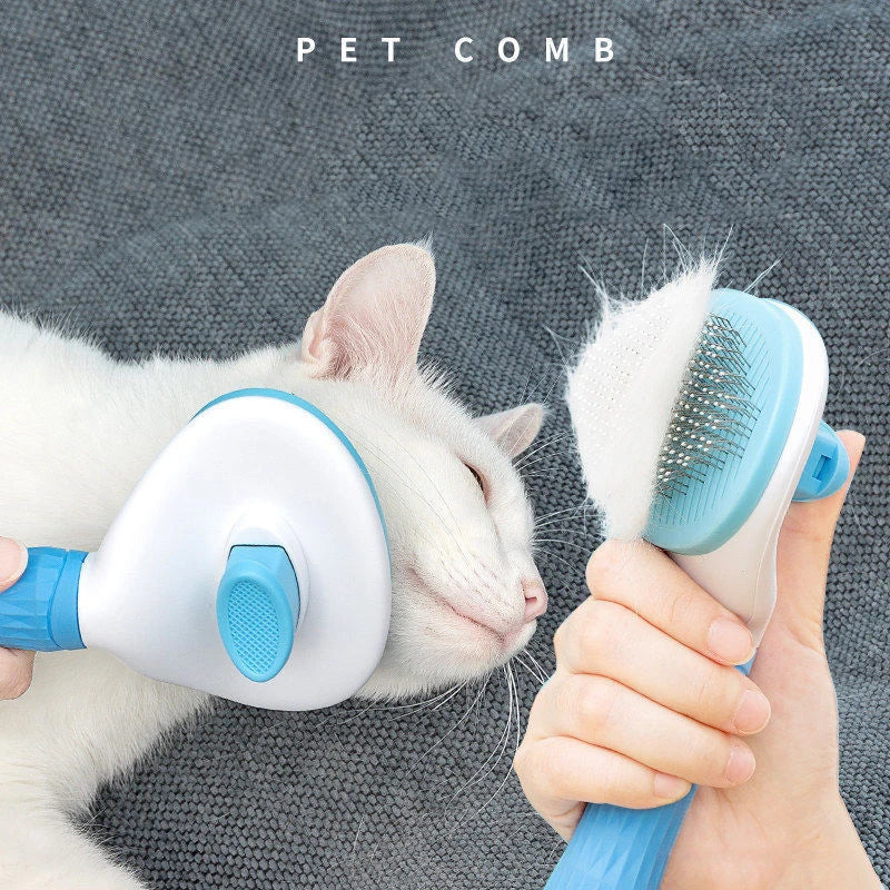Pet Dog Hair Brush Cat Comb Grooming And Care Cat Brush