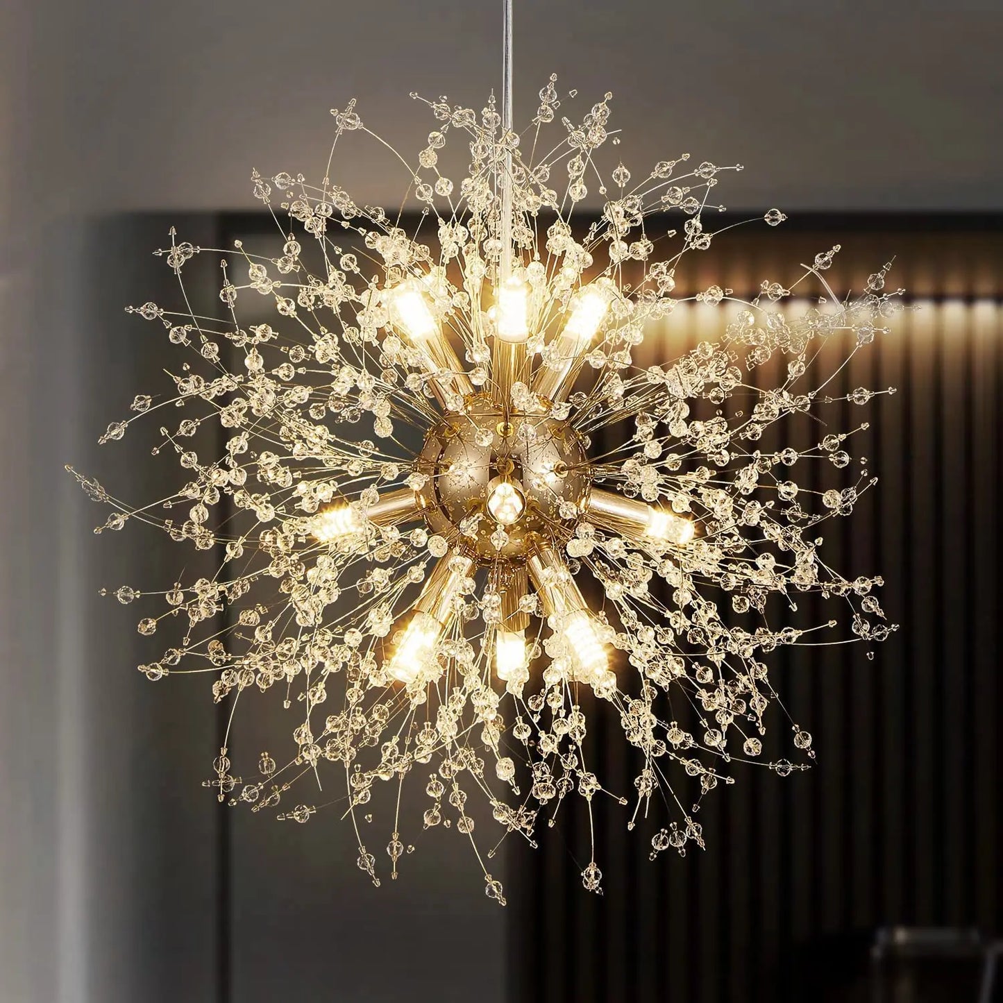 Dandelion LED Chandelier Lighting Pendant Lamp For Living Room Dining Room Home Decoration