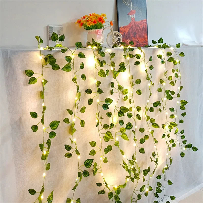 Battery Powered Christmas Tree Garland Light for Weeding Home Decor