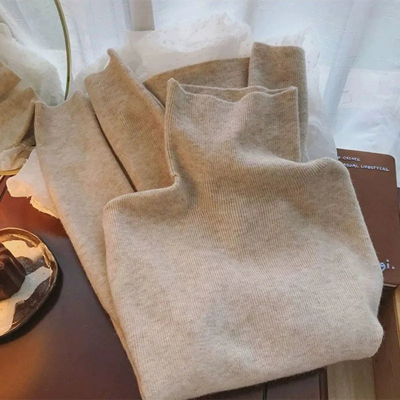 Women's Knitted Turtleneck Sweaters