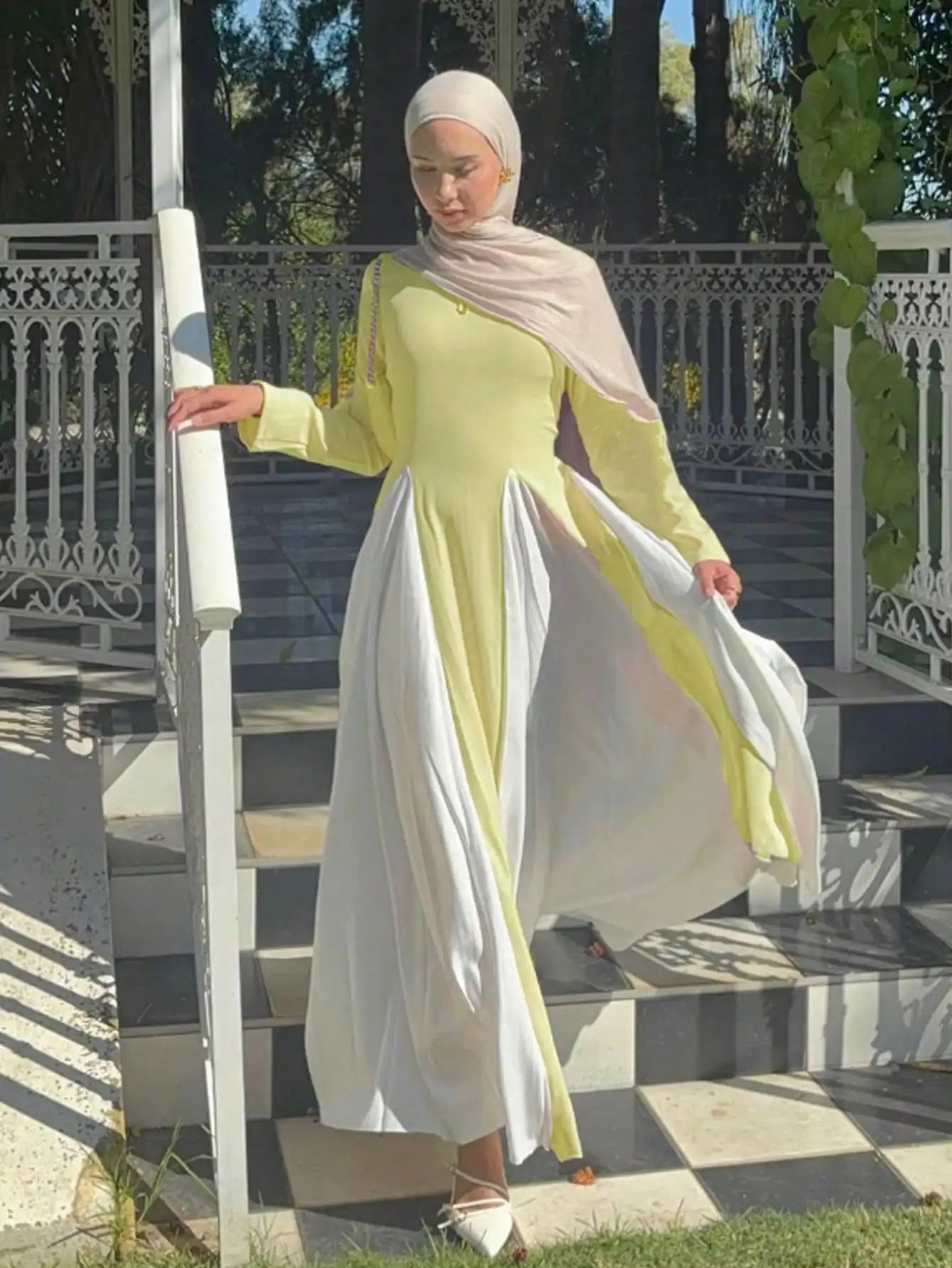 Middle Eastern Long Evening Maxi Dress Women Elegant Turkey Kaftans