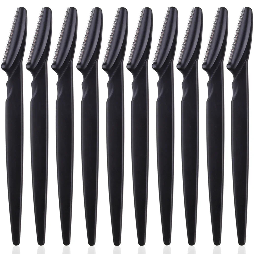 3/4/10Pcs Eyebrow Trimmer Face Blade Shaver Portable Eye Brow Epilation Hair Removal Safety Eyebrow Cutting Woman Makeup Tools