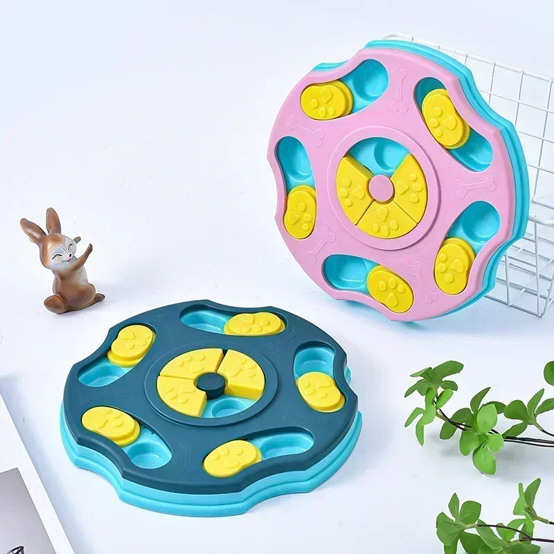 Eating NonSlip Bowl Pet Cat Dogs Training Game
