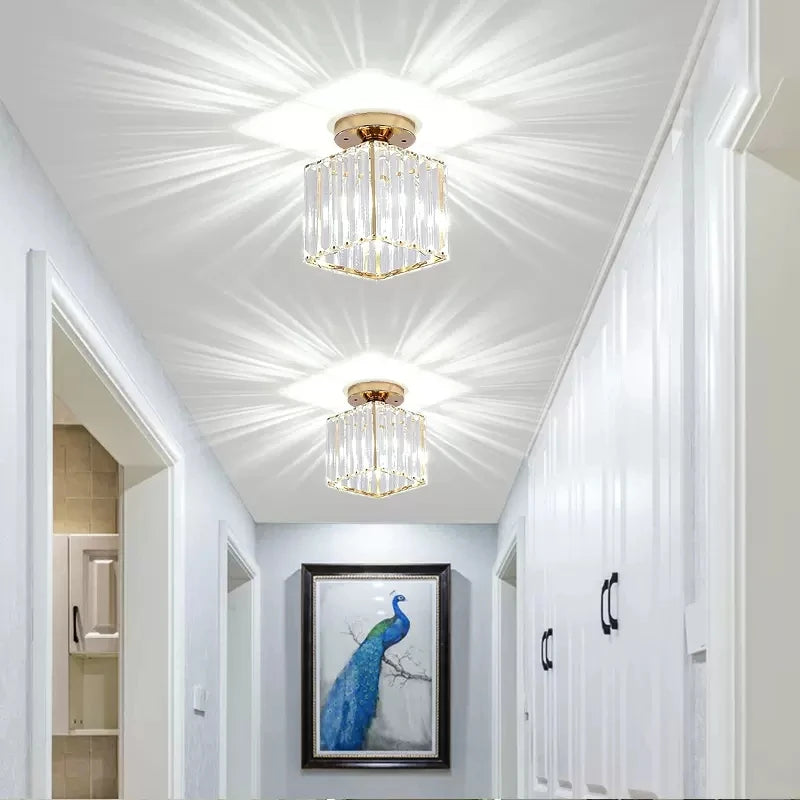 Ceiling Lamp Luxur Balcony Aisle Lamp Home Foyer Track Light Ki