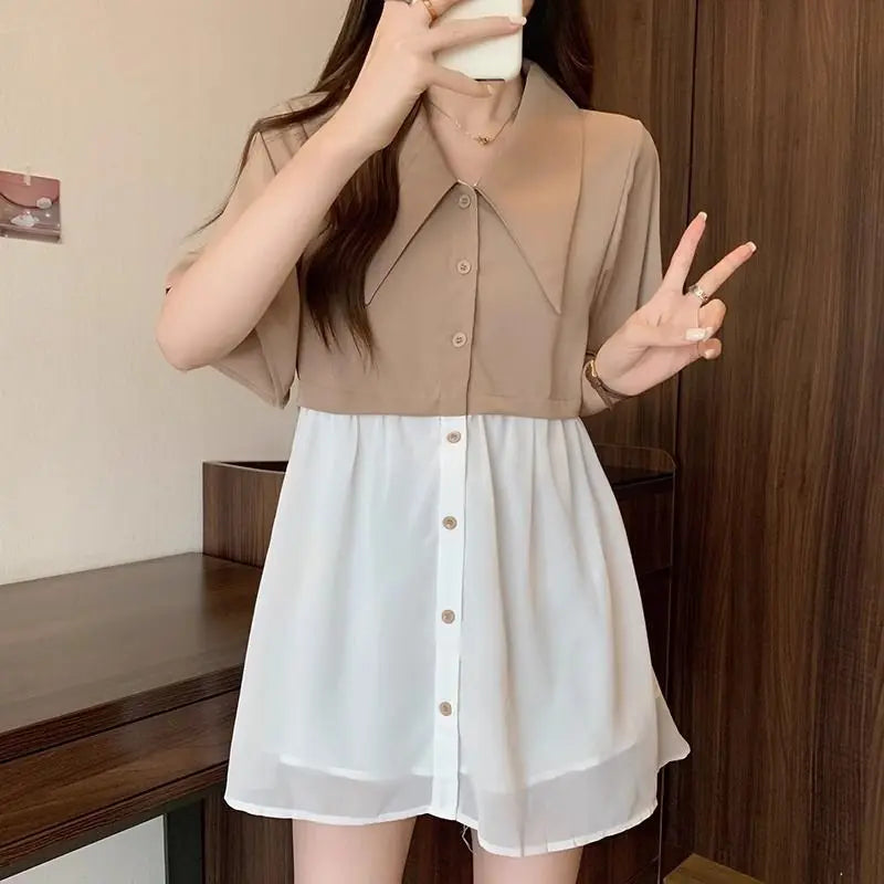 Women's  Fashion  Button Up Shirt