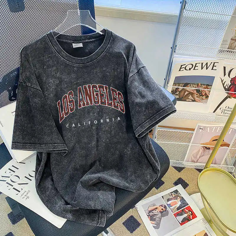 T-irt Women's - Trendy Top Korean Sle Loose Fit