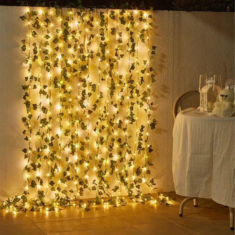 Battery Powered Christmas Tree Garland Light for Weeding Home Decor