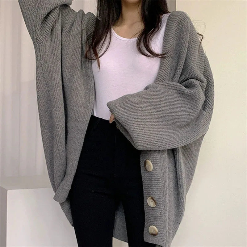 Autumn Winter Women Cardigan Sweater