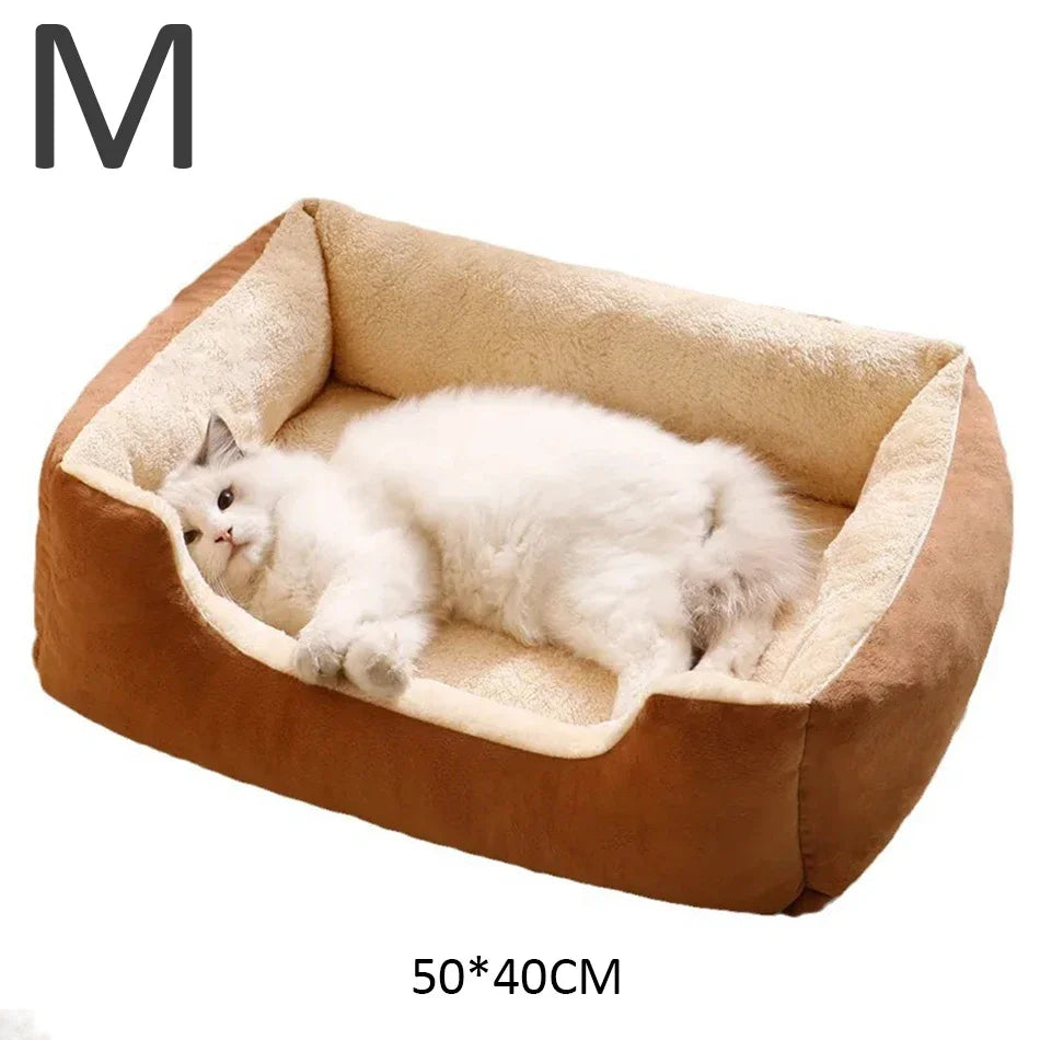 Bed for Cats Pet Products Cushions Kitten Goods Accessories Dog