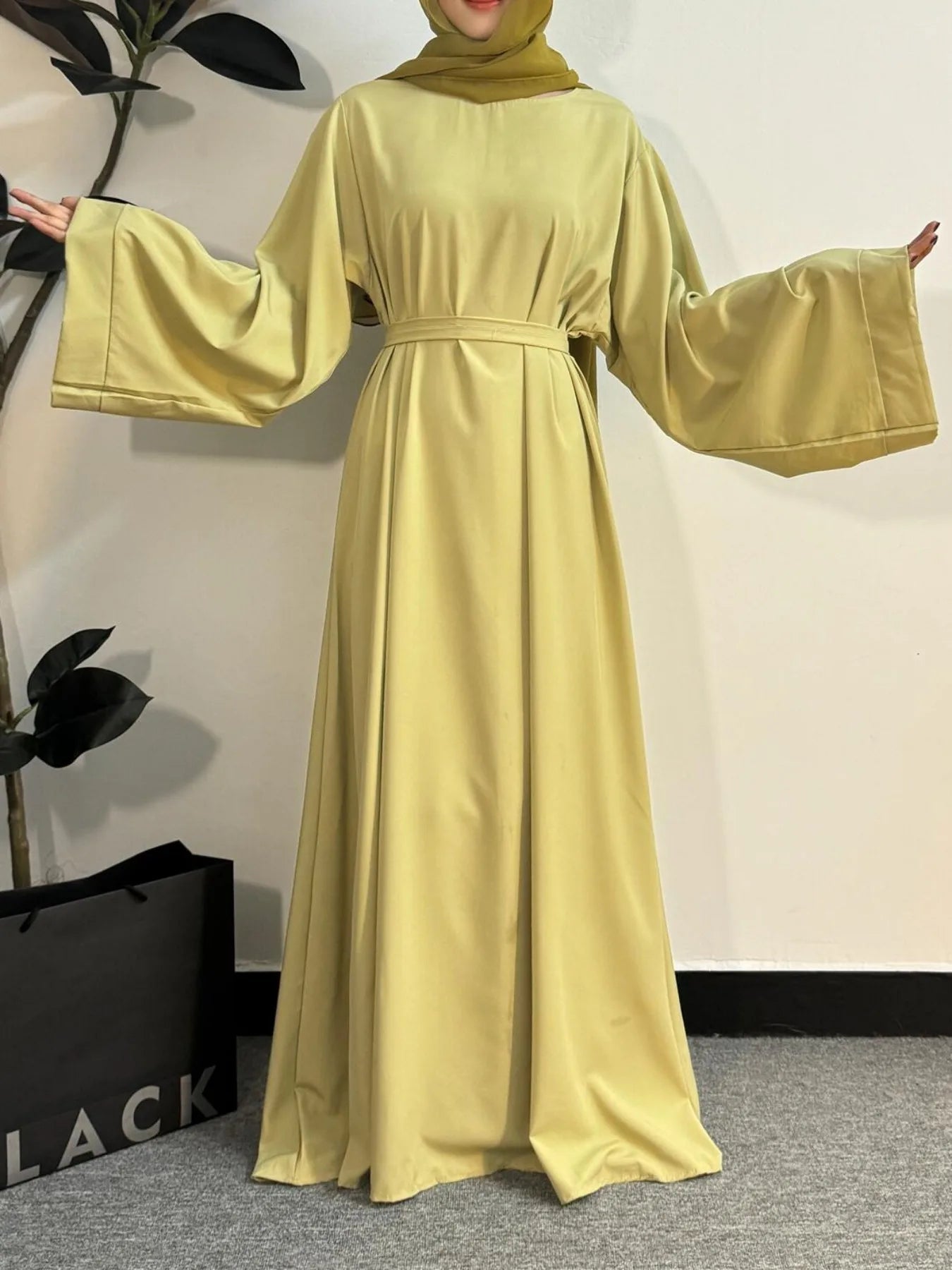 Muslim Abayas Women Kaftans Prayer Dress