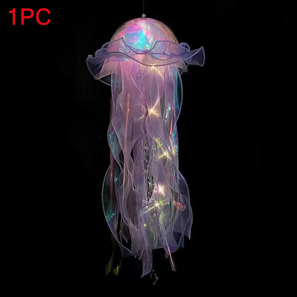 Gradient Jellyfish LED Night Light