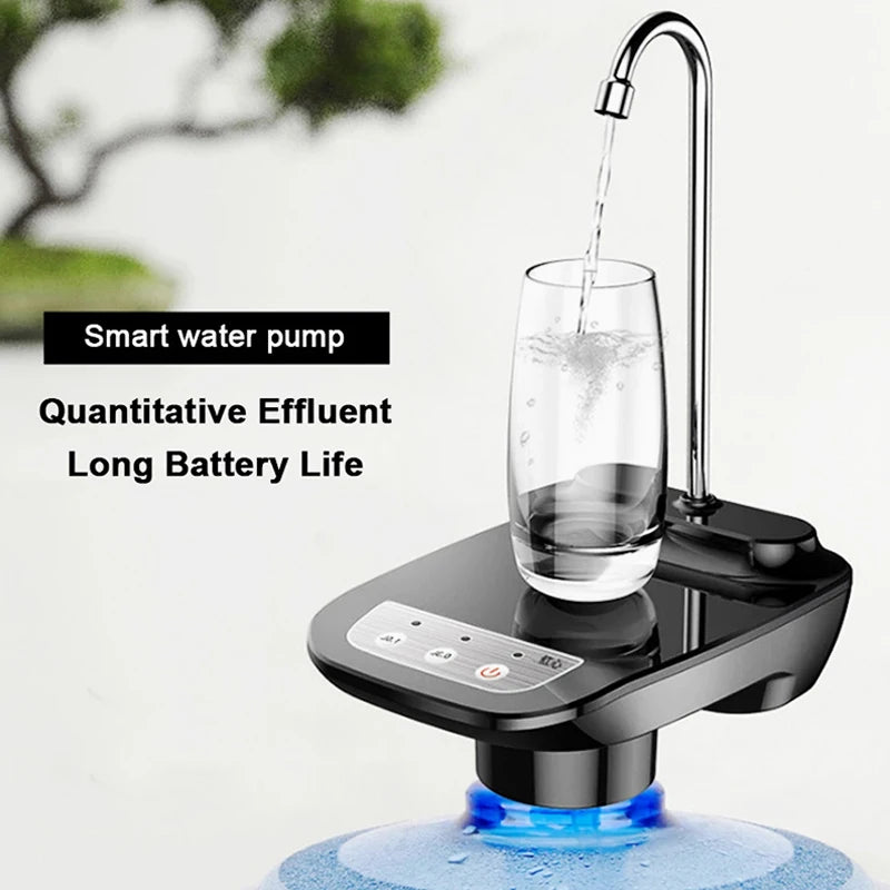 Electric Water Gallon Pump Automatic Water Bottle Dispenser