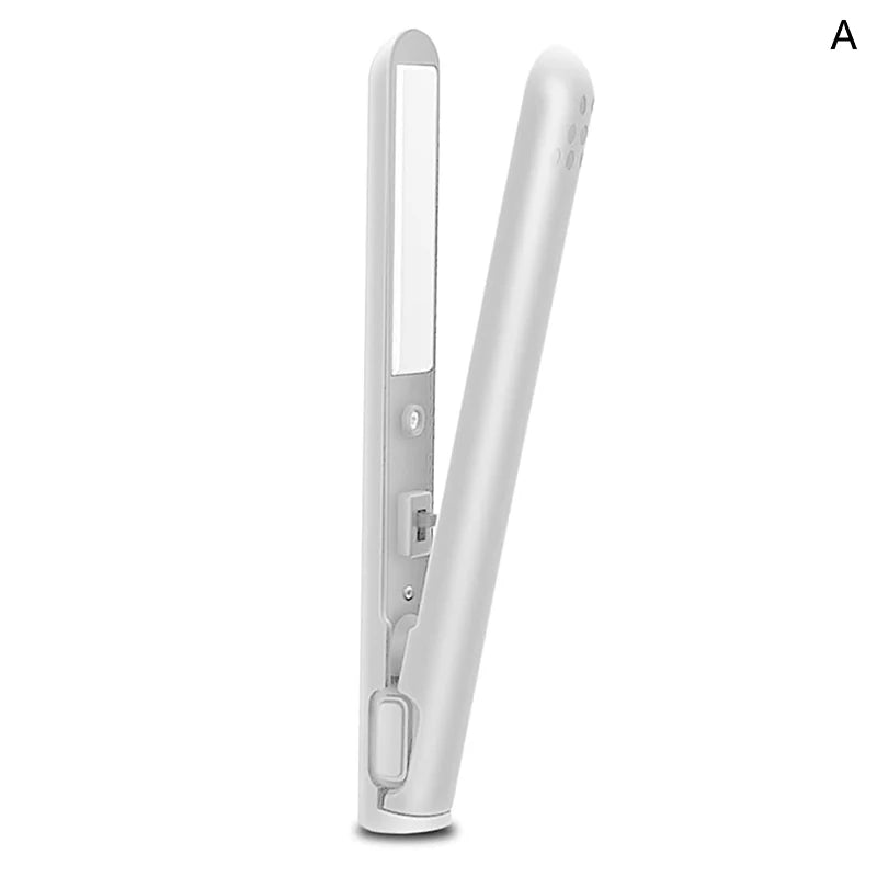 Curling Iron Straightener Usb Rechargeable Hair Straightener