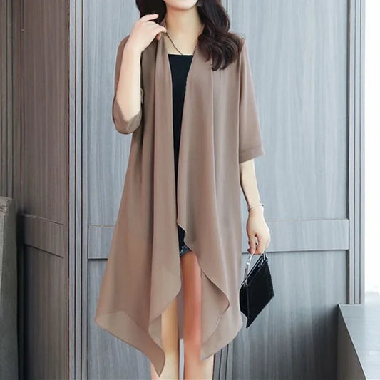 Women Loose Thin Coats