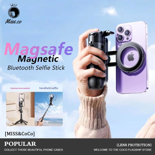 4-in-1 Multi-function Selfie Stick with Wireless Remote Control