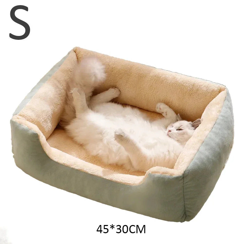 Bed for Cats Pet Products Cushions Kitten Goods Accessories Dog
