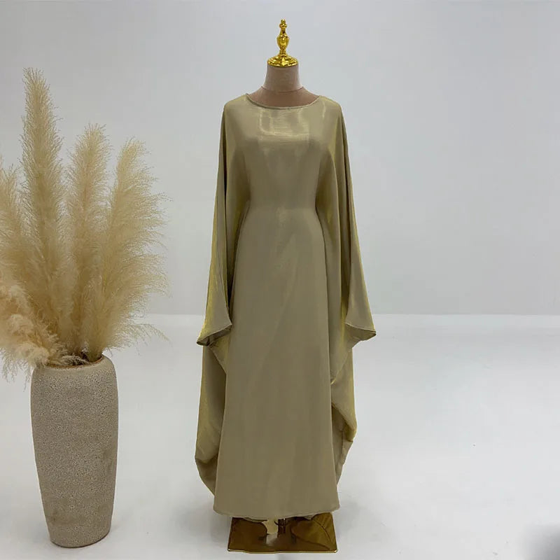 Fashion Shiny Butterfly Abaya