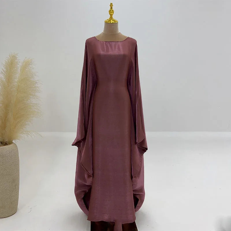 Fashion Shiny Butterfly Abaya