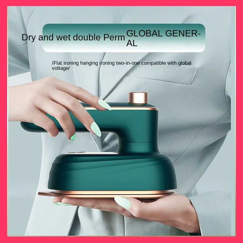 Mini Rotating Steam Iron Handheld Wet And Dry