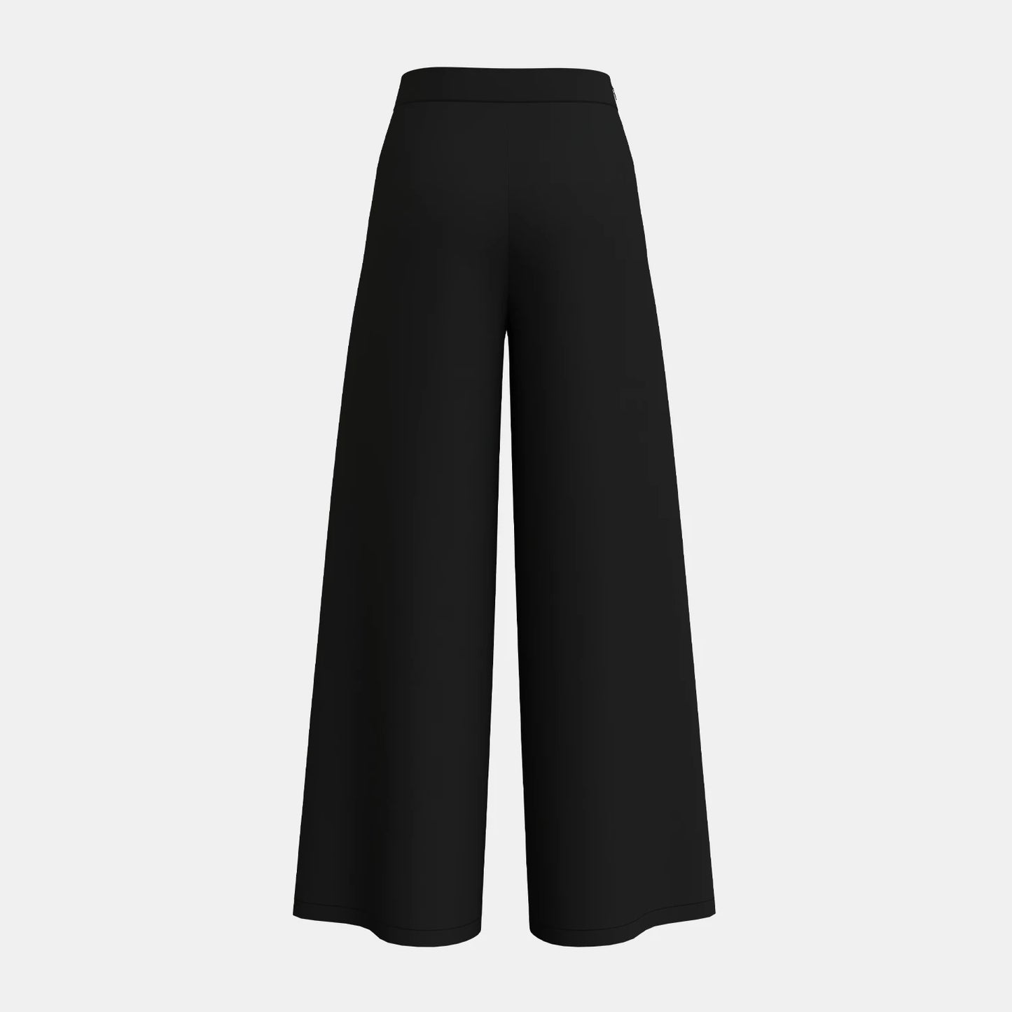 Waist Full Length Wide Leg Daily Pants