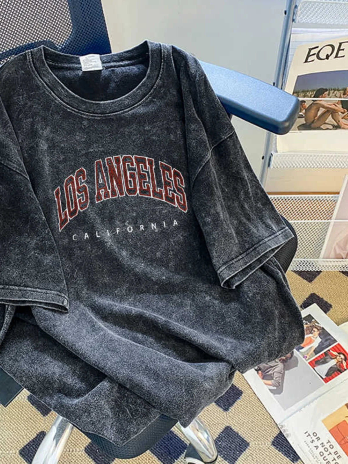 T-irt Women's - Trendy Top Korean Sle Loose Fit