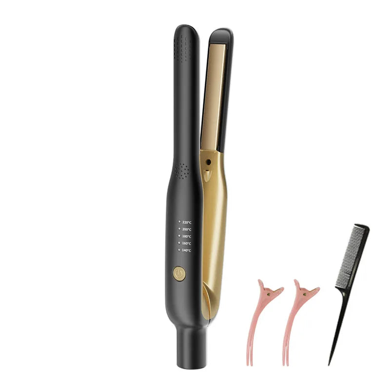 2-in-1 Mini Hair Straightener & Curler