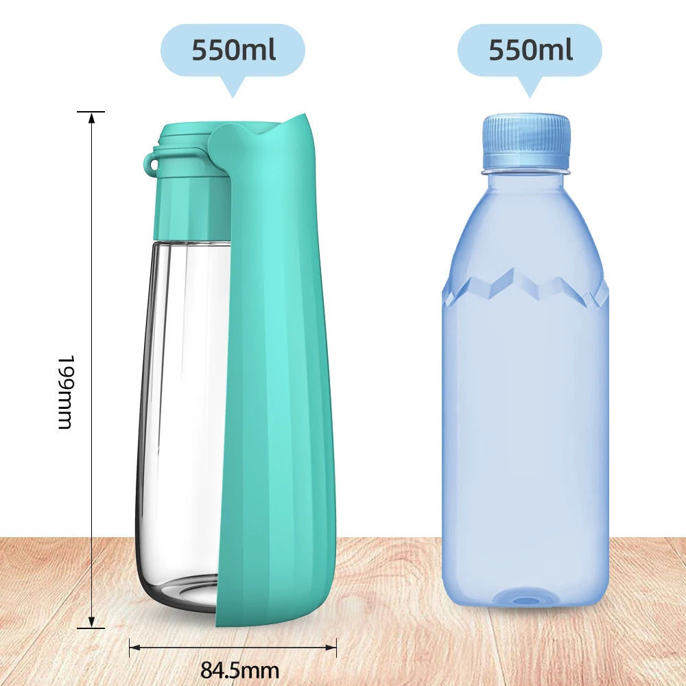 Portable Dog Water Bottle Dispenser For Small Large Dogs