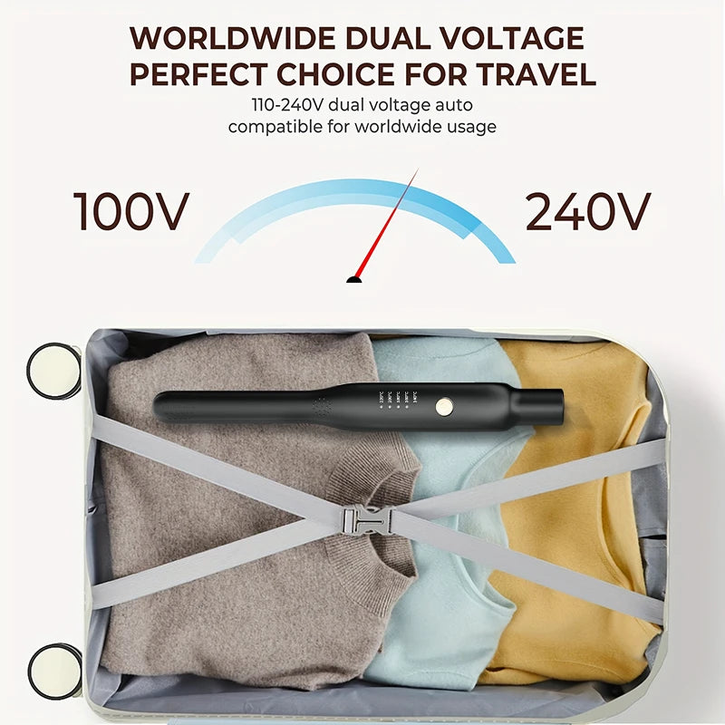 2-in-1 Mini Hair Straightener & Curler