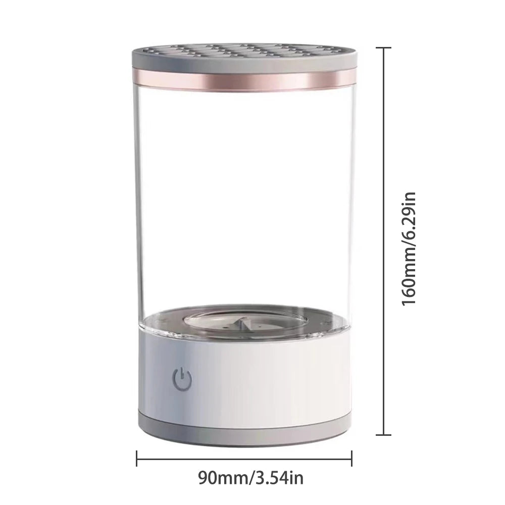 USB Plug Portable Electric Makeup Brush Cleaner with Rubber Makeup Machine