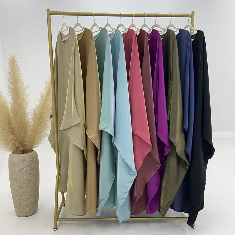 Fashion Shiny Butterfly Abaya