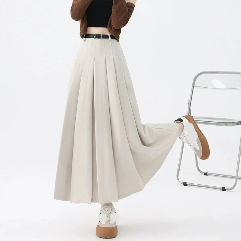 2025 New Women's Pleated Maxi Skirts