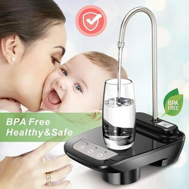 Electric Water Gallon Pump Automatic Water Bottle Dispenser