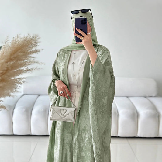 Fashion Elegant Dubai Turkish Abaya Dress