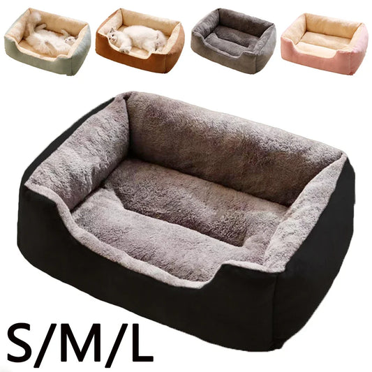 Bed for Cats Pet Products Cushions Kitten Goods Accessories Dog